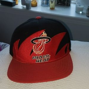 Miami Heat Flat Bill Snapback Hat